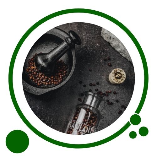 červený kampotský pepř kategorie